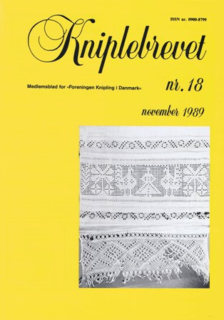 Kniplebrev nr. 18 Kniplebrev nr. 18