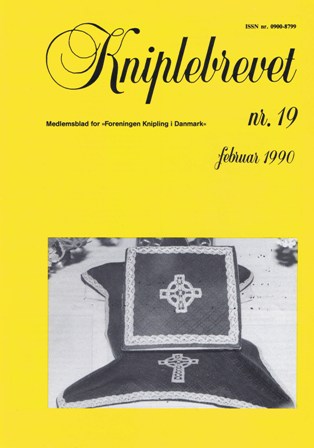Kniplebrev nr. 19 Kniplebrev nr. 19